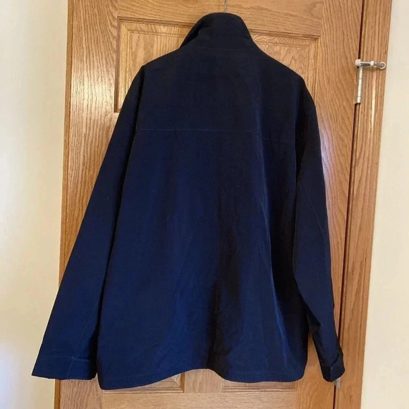 Perry Ellis Men's Black Full Zip Jacket - Size L- Waterproof - Picture 8 of 11